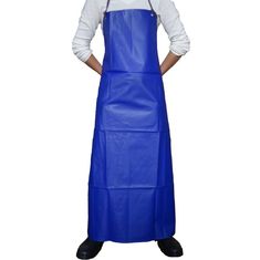 China Blue Tarpaulin Products PVC Waterproof Apron / Pinafore for Garden supplier